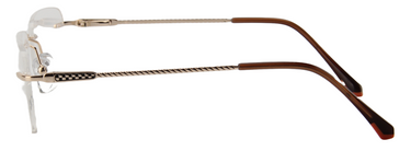 Men Urban Eyeglasses : Precious - Gold - SpecSMART Eye Clinic (Zoom View)